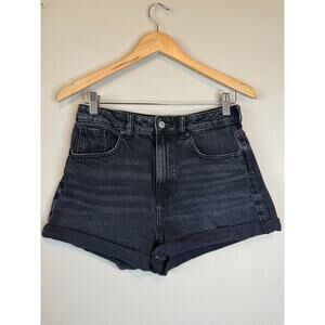 Pacsun Mom Short Black Jean Shorts